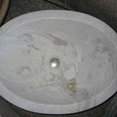 Custom Size Natural Stone Aston White Wash Basin,ceramic wash basin,wash basin price